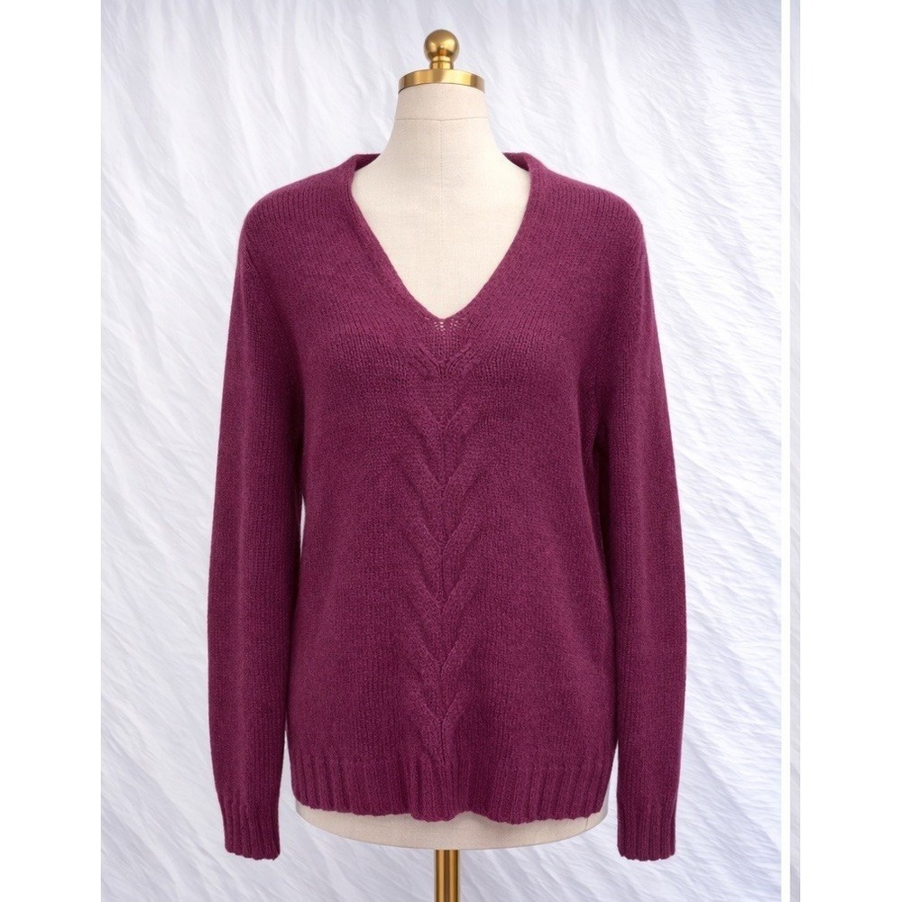 Banana Republic Pullover Sweater Soft‎ Angora Cotton Blend Womens Size Small